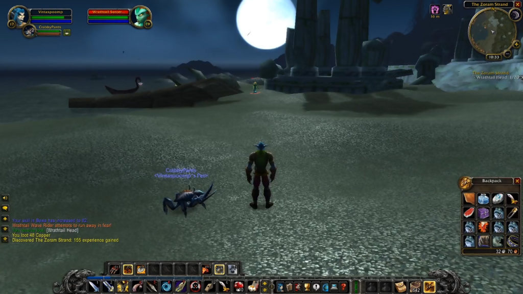 Game Seen from World Of Warcraft Classic