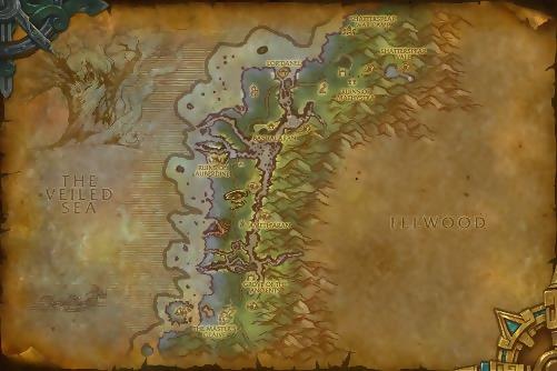 World Of Warcraft Classic Map