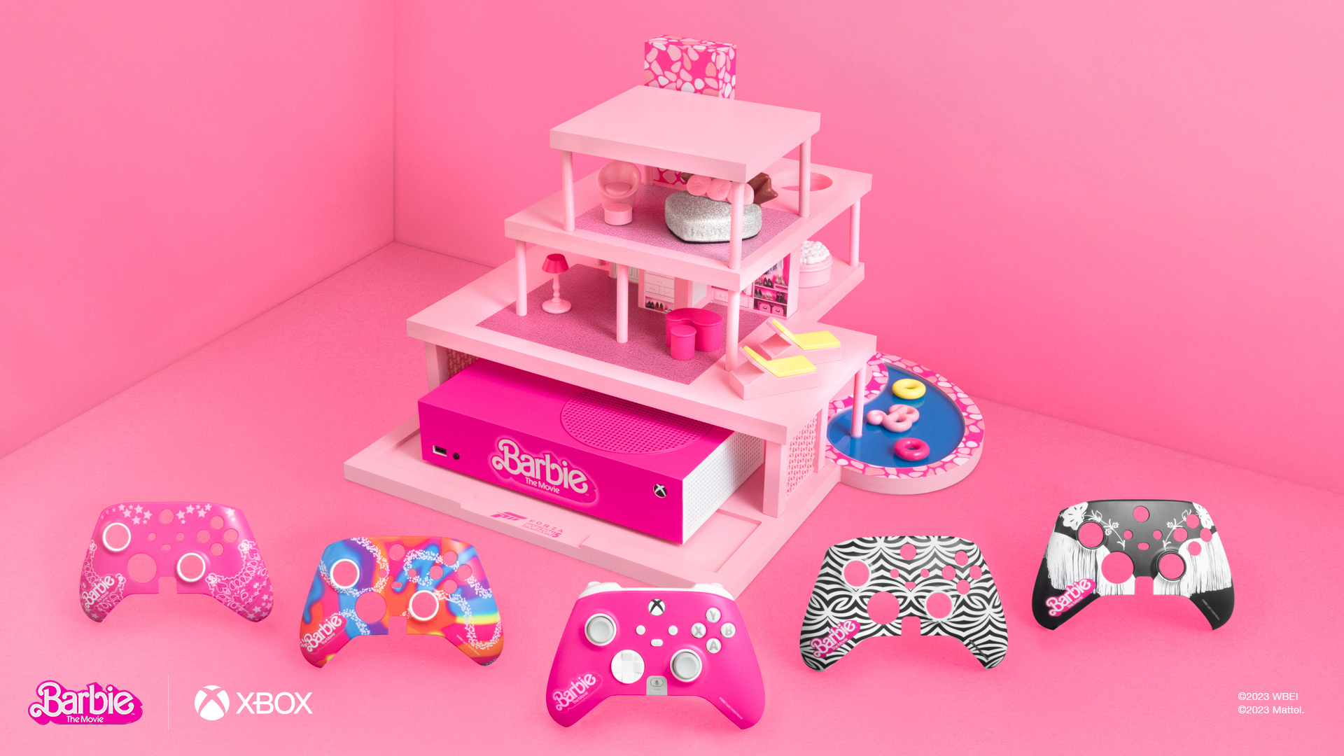 Xbox And Barbie Collaboration: Special Edition Console And Dolls